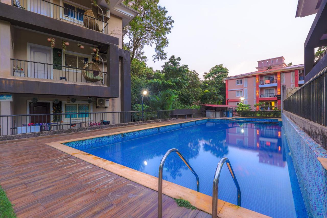 4Bhk Stunning Apartment With Pool 2Bhkx2 Олд-Гоа Екстер'єр фото