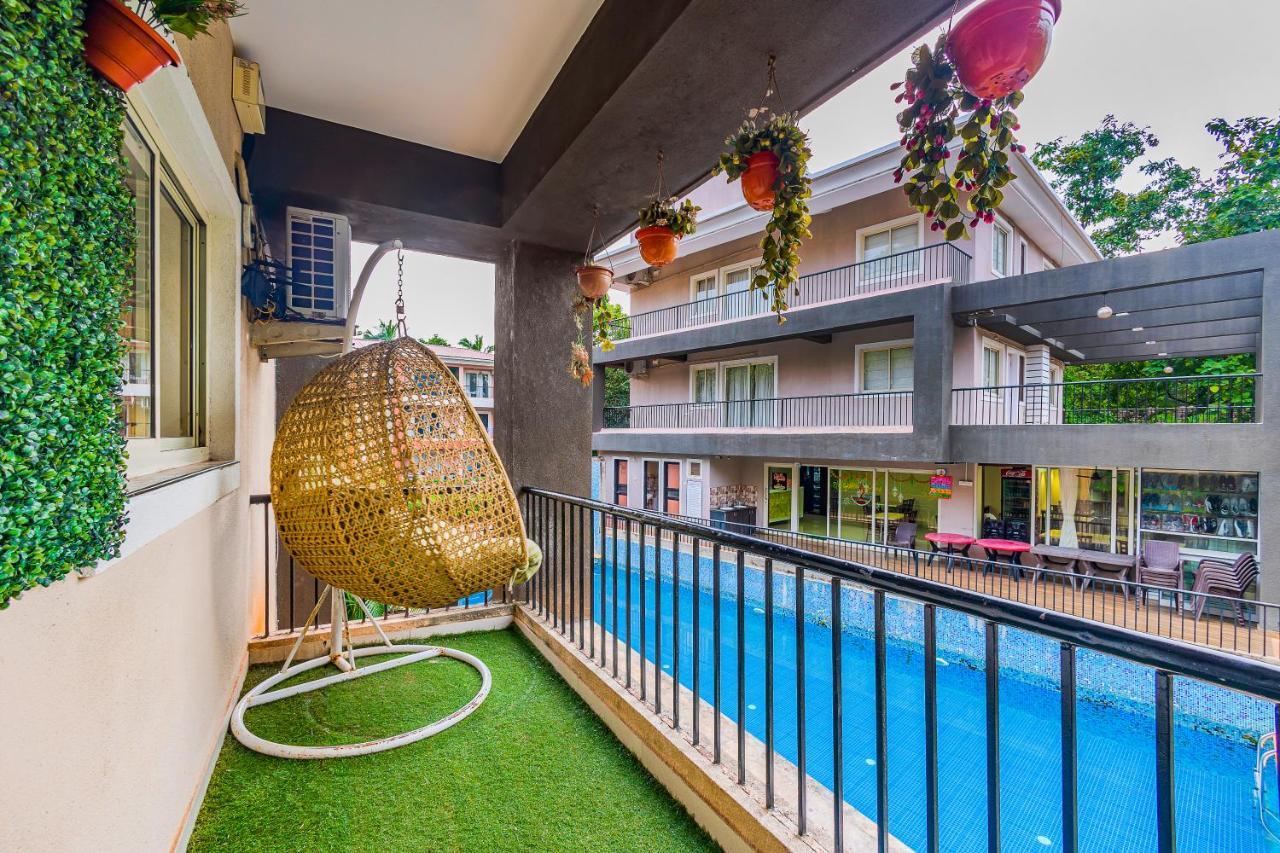 4Bhk Stunning Apartment With Pool 2Bhkx2 Олд-Гоа Екстер'єр фото